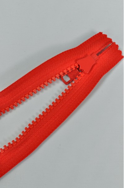 ZIP010  2號拉鏈 雙頭上下拉拉鏈  紅色雙頭樹脂膠牙拉鏈 密尾拉鏈  不設單獨拉鍊訂購 細節-2